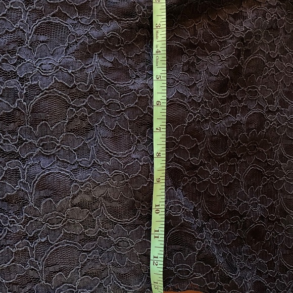 Joseph Ribkoff Size 6 Blue Lace Top Style 144469 (Size 6 or Size 8) - Picture 5 of 10